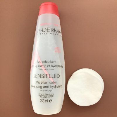 Sensifluid, ansigtsrens, micellair vand, makeupfjerner