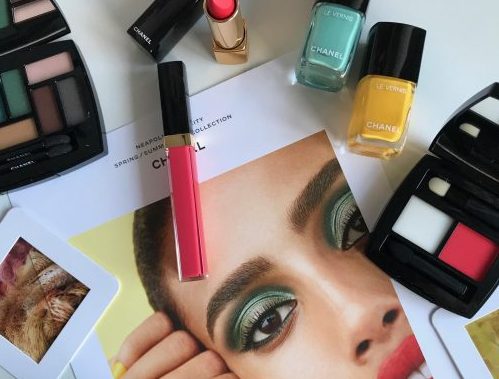 Chanel, farver, forår, makeup, look, 2018, nyheder,