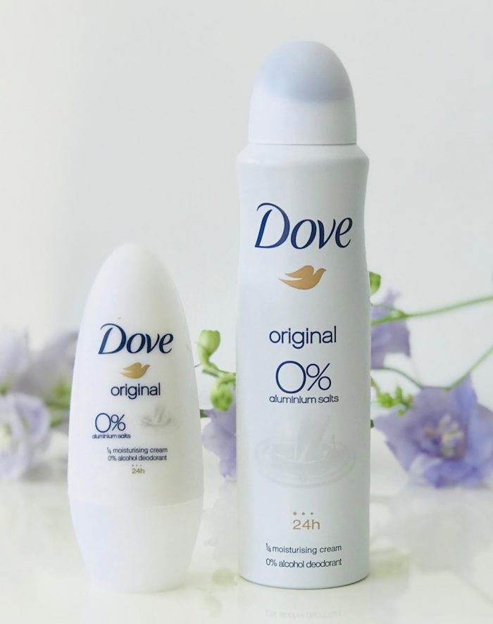Dove, deodorant, roll-on, aluminium, spray, deo