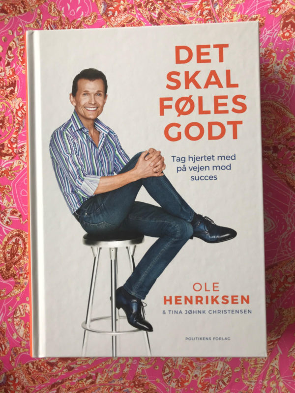Ole Henriksen, bog, Det skal føles godt, succes,