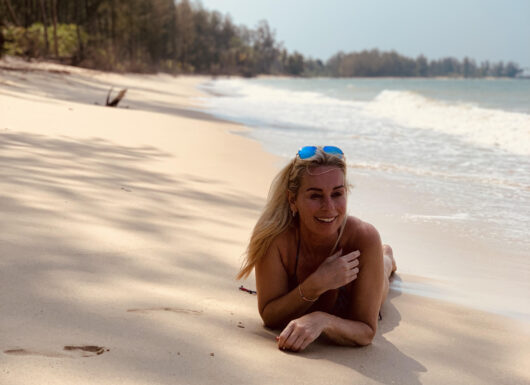 Silke, Thailand, Phuket, ferie, strand, venskab