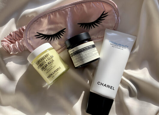 Natmasker, natcreme, Aesop, Chanel, Youth to the people